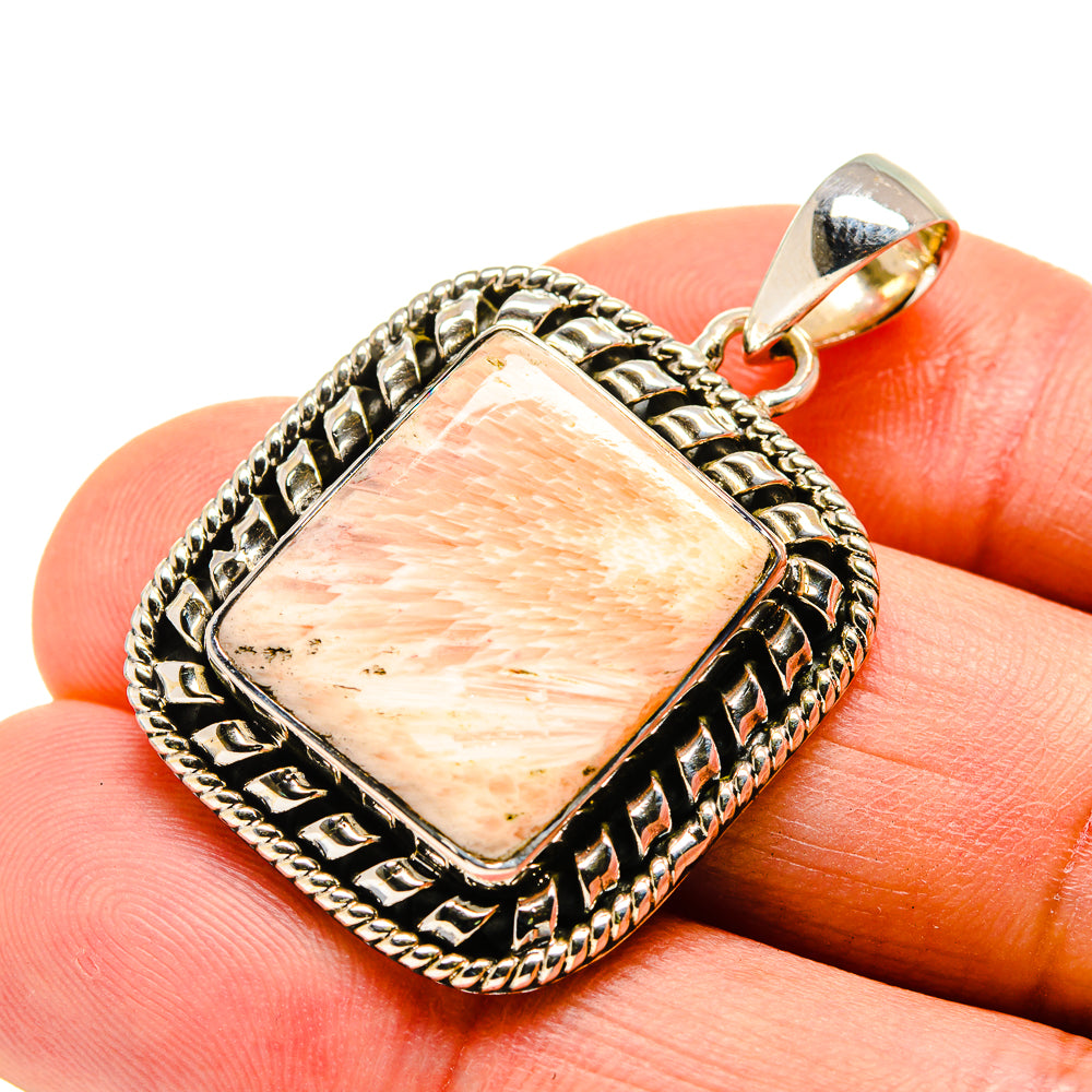 Scolecite Pendants handcrafted by Anasilvercos - PD746116