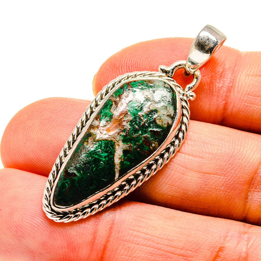 Chrysocolla Pendants handcrafted by Anasilvercos - PD746180