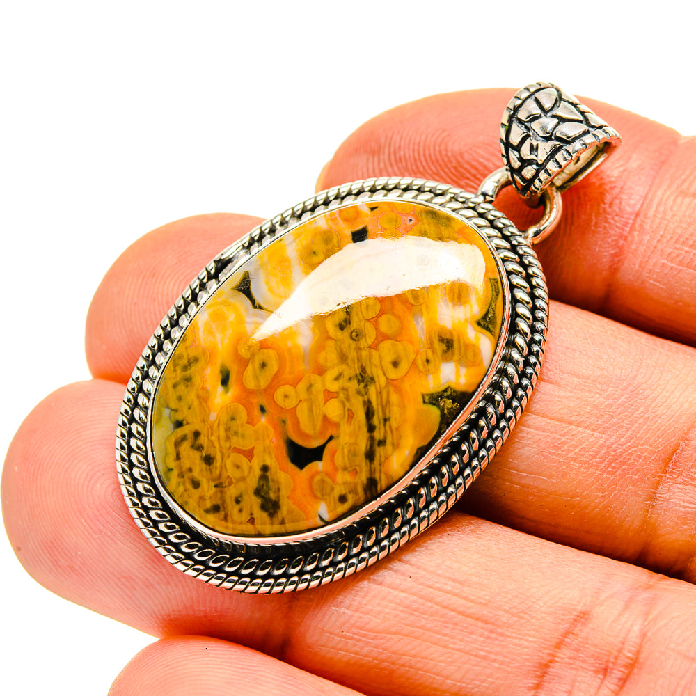 Ocean Jasper Pendants handcrafted by Anasilvercos - PD746301