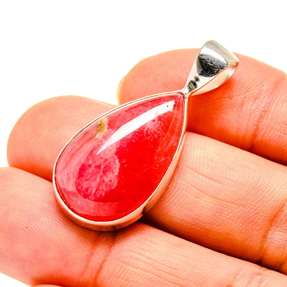 Rhodochrosite Pendants handcrafted by Anasilvercos - PD746328