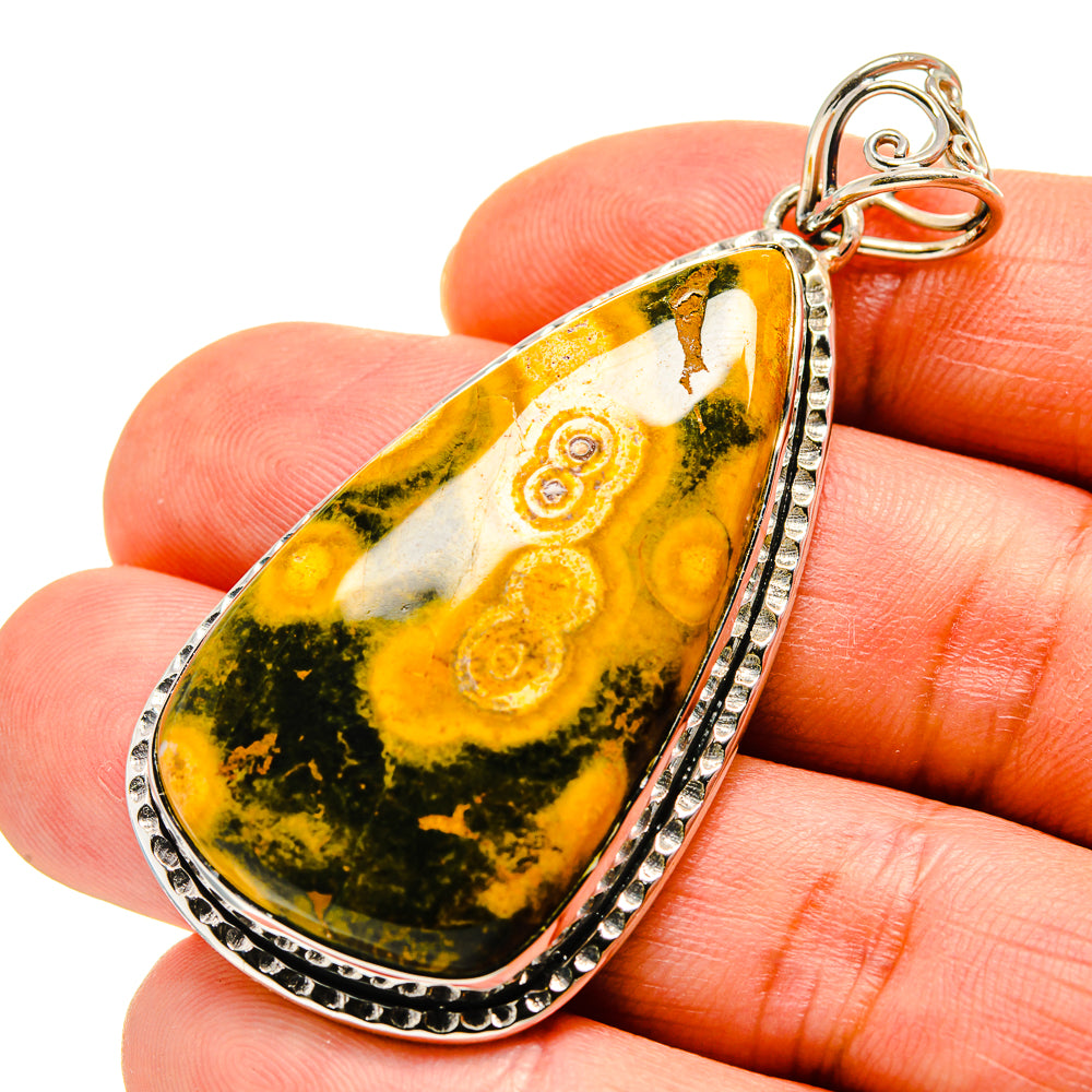 Ocean Jasper Pendants handcrafted by Anasilvercos - PD746408