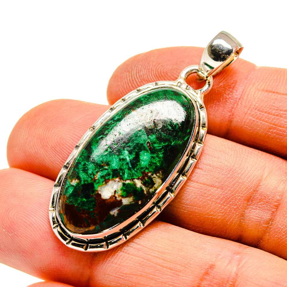 Chrysocolla Pendants handcrafted by Anasilvercos - PD746435