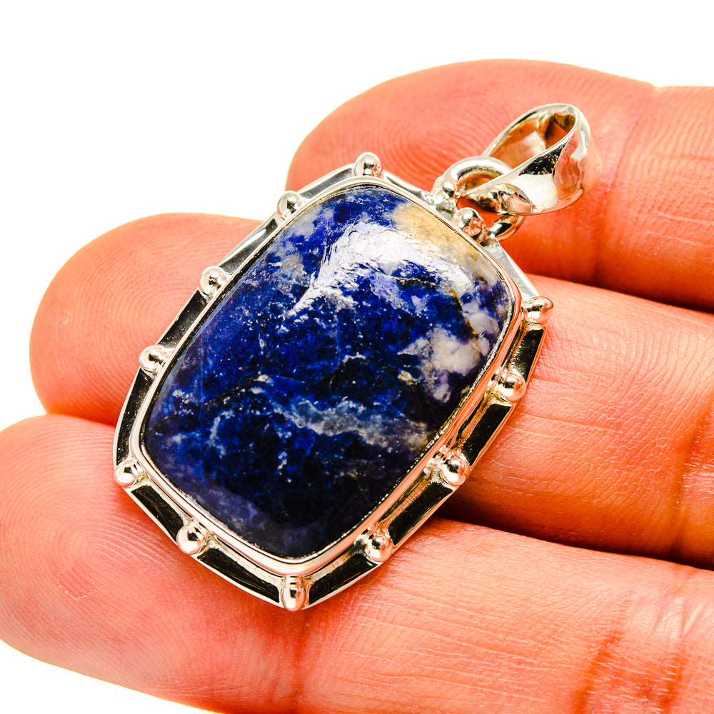 Sodalite Pendants handcrafted by Anasilvercos - PD746480