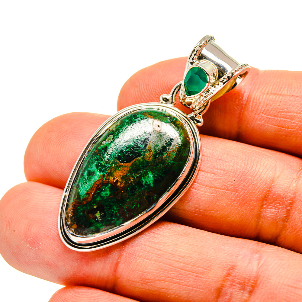 Chrysocolla Pendants handcrafted by Anasilvercos - PD746536
