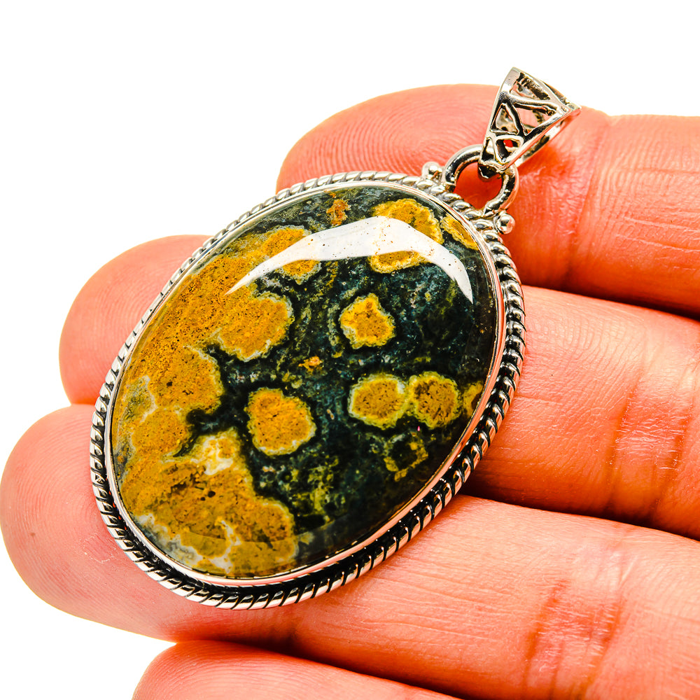 Ocean Jasper Pendants handcrafted by Anasilvercos - PD746542