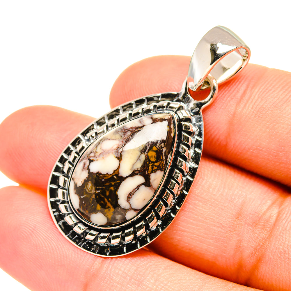 Wild Horse Jasper Pendants handcrafted by Anasilvercos - PD7467