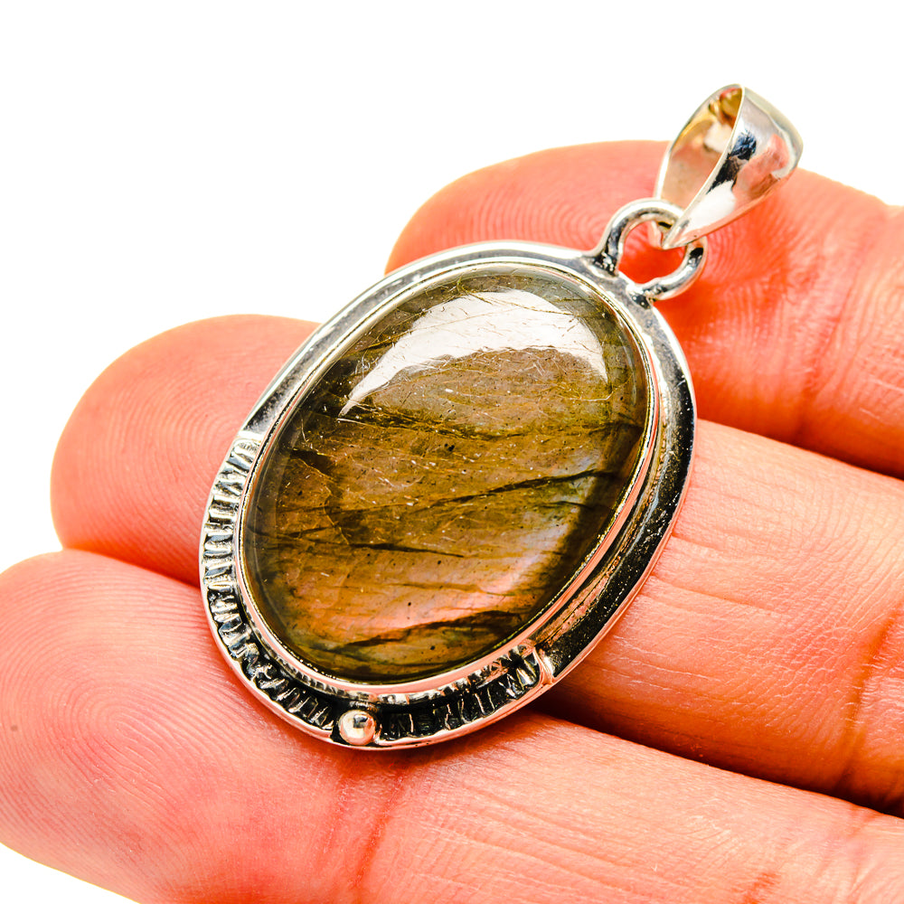 Labradorite Pendants handcrafted by Anasilvercos - PD746751