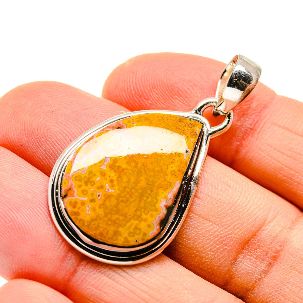Ocean Jasper Pendants handcrafted by Anasilvercos - PD746803