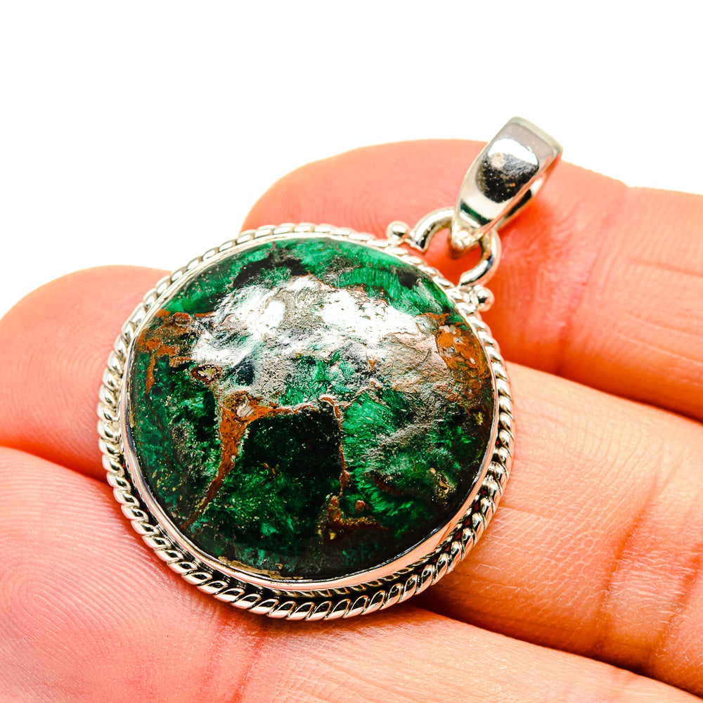 Chrysocolla Pendants handcrafted by Anasilvercos - PD746811