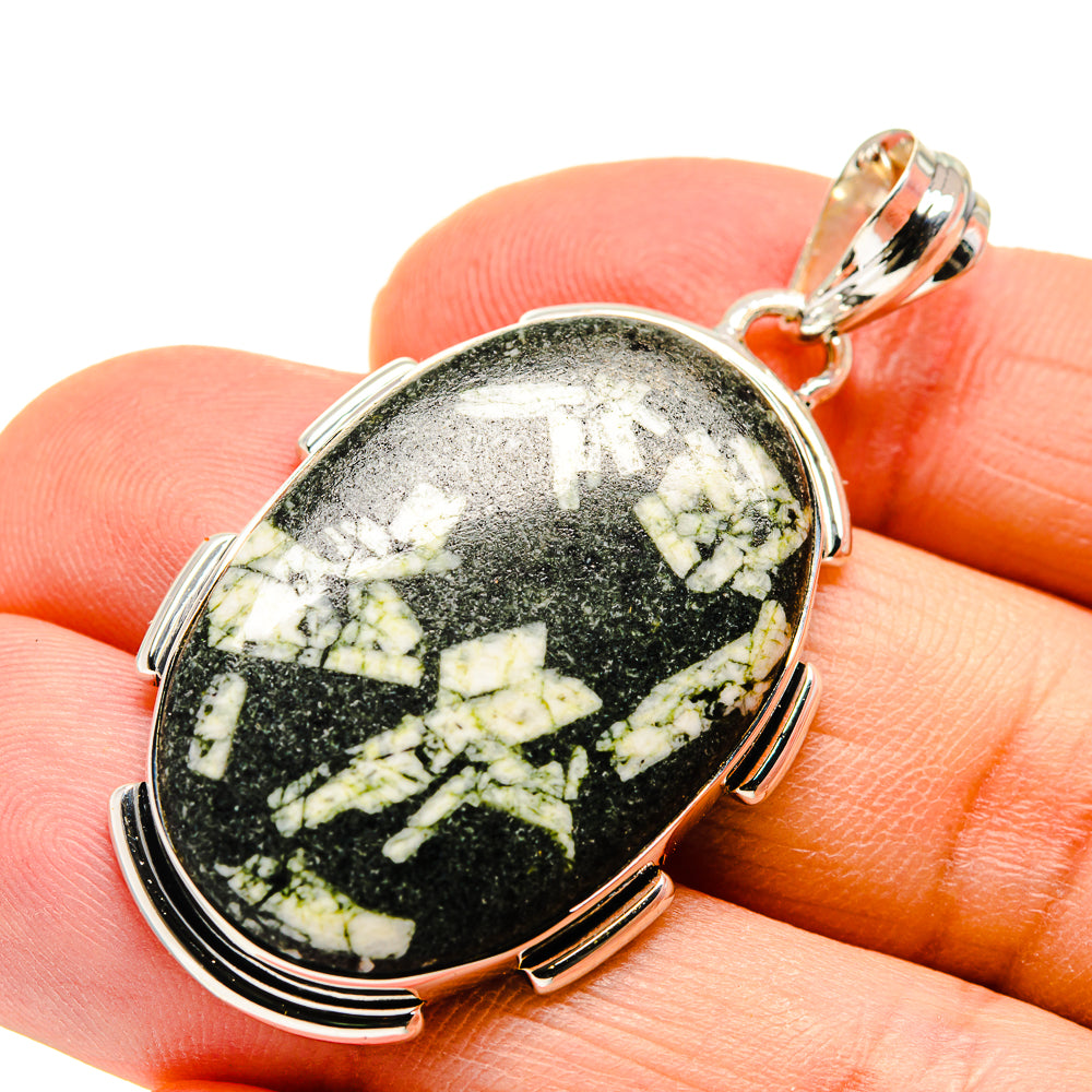 Rainforest Jasper Pendants handcrafted by Anasilvercos - PD746815
