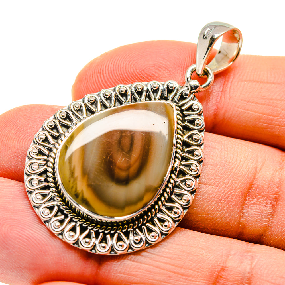 Willow Creek Jasper Pendants handcrafted by Anasilvercos - PD746830