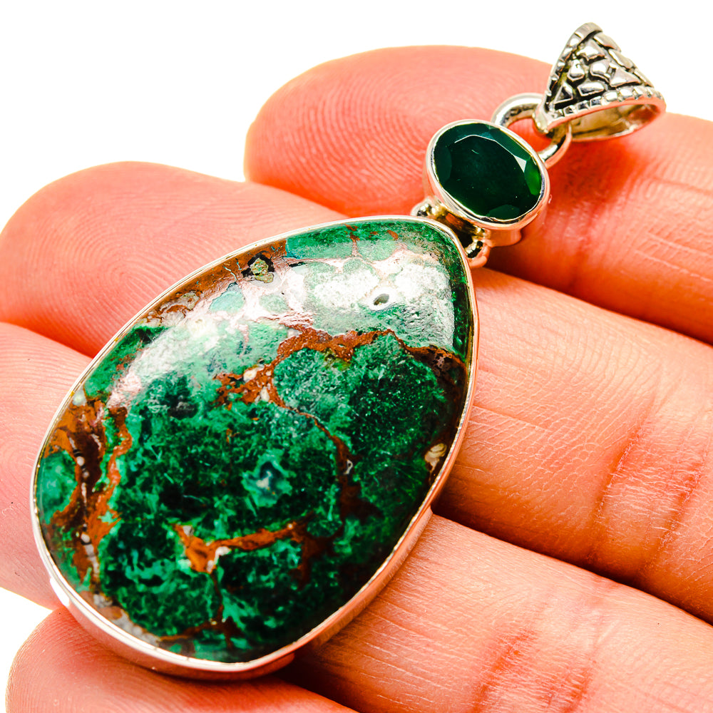 Chrysocolla Pendants handcrafted by Anasilvercos - PD746903