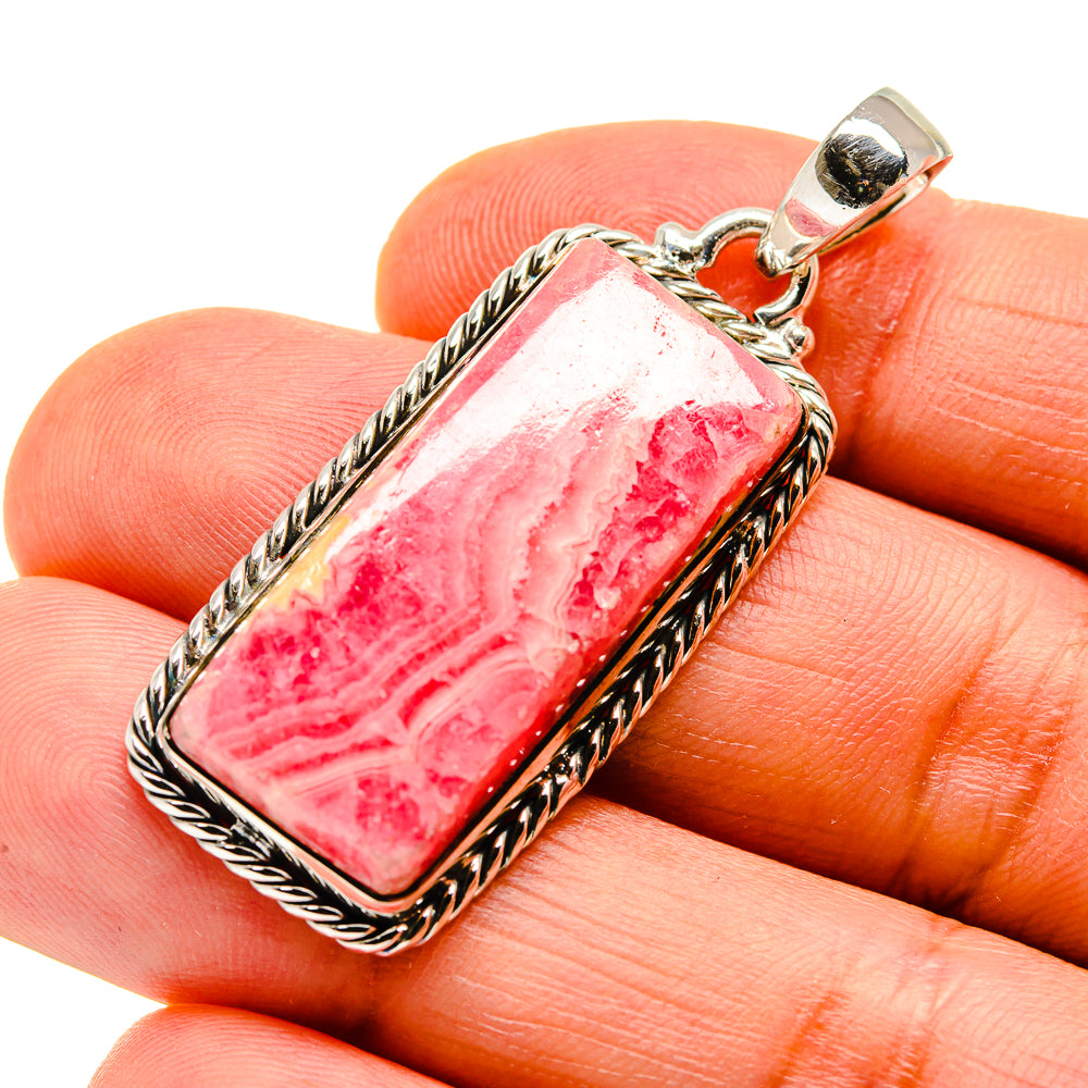 Rhodochrosite Pendants handcrafted by Anasilvercos - PD746924