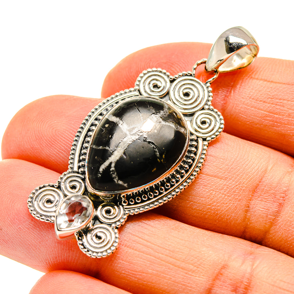 Septarian Geode Pendants handcrafted by Anasilvercos - PD746982