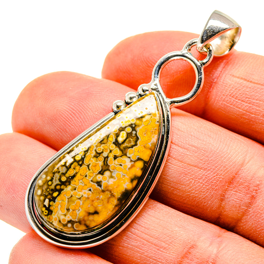 Ocean Jasper Pendants handcrafted by Anasilvercos - PD746988