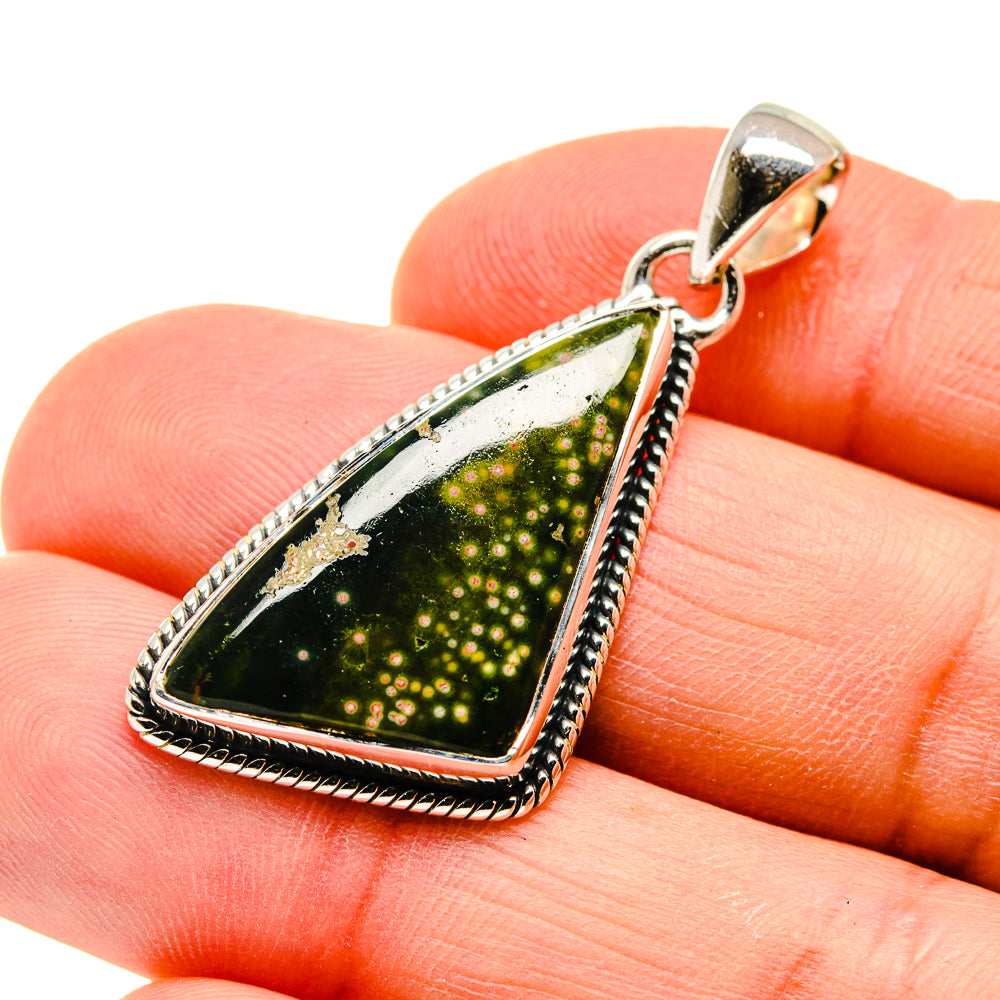 Ocean Jasper Pendants handcrafted by Anasilvercos - PD747076