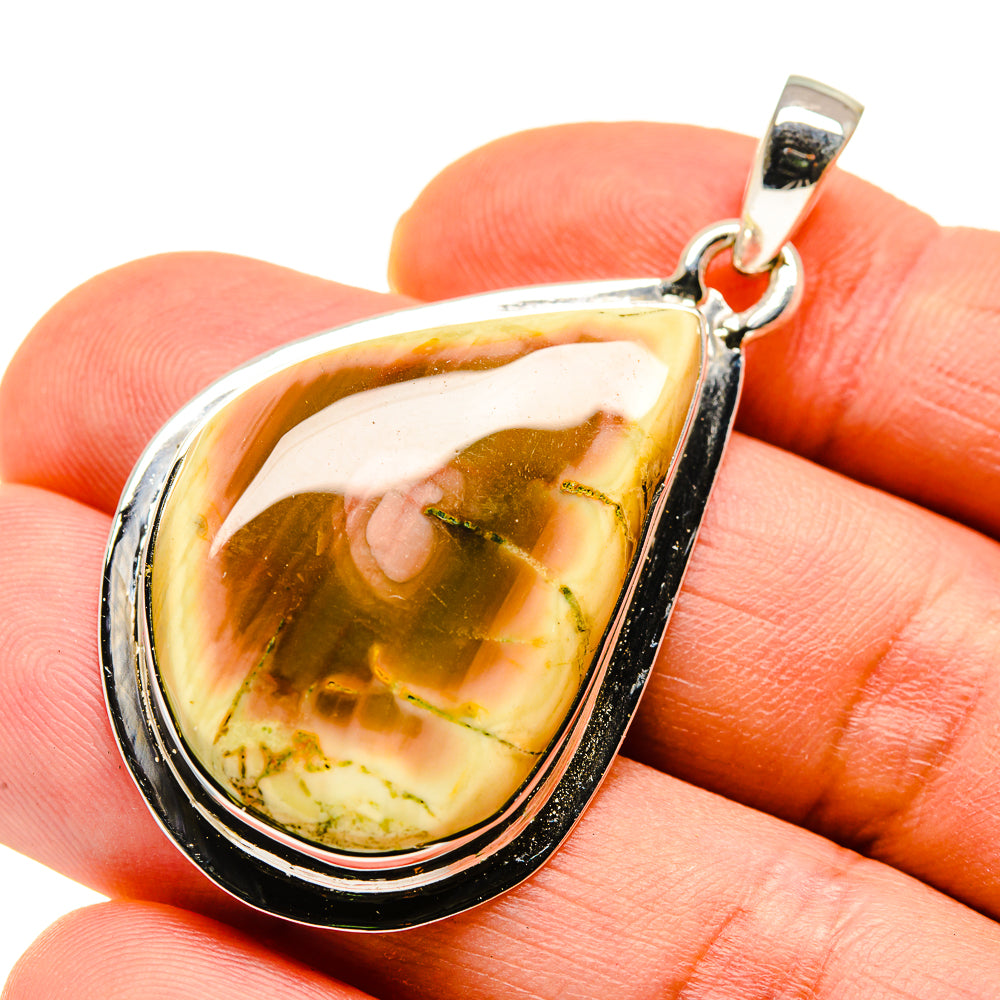 Willow Creek Jasper Pendants handcrafted by Anasilvercos - PD747171