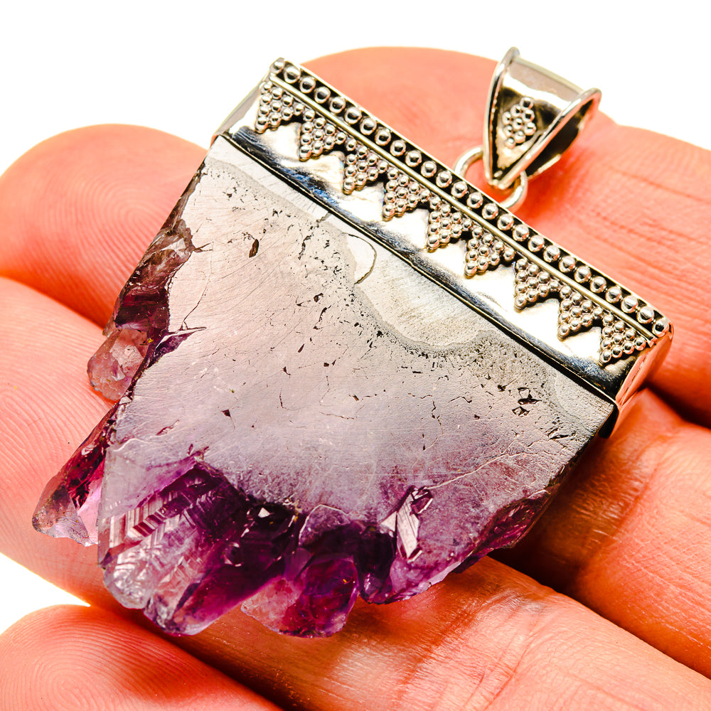 Amethyst Stalactite Pendants handcrafted by Anasilvercos - PD747185
