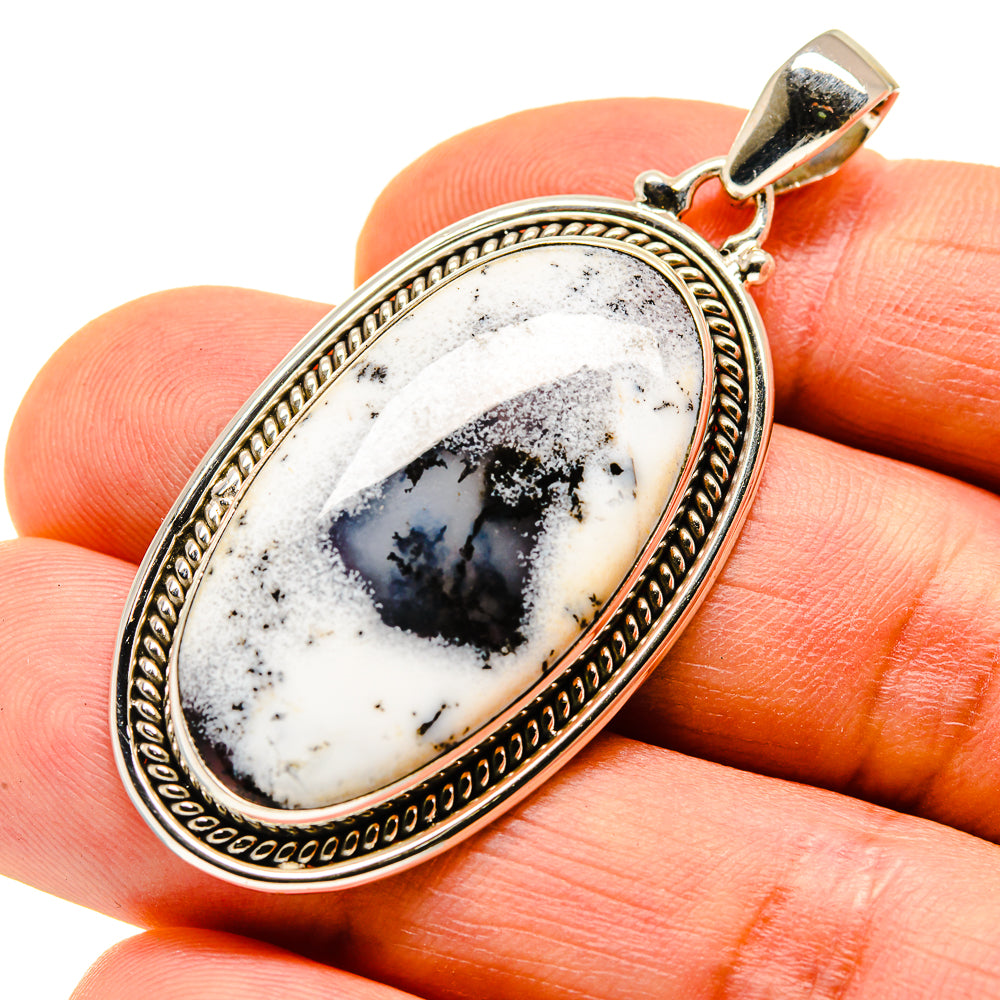Dendritic Opal Pendants handcrafted by Anasilvercos - PD747198