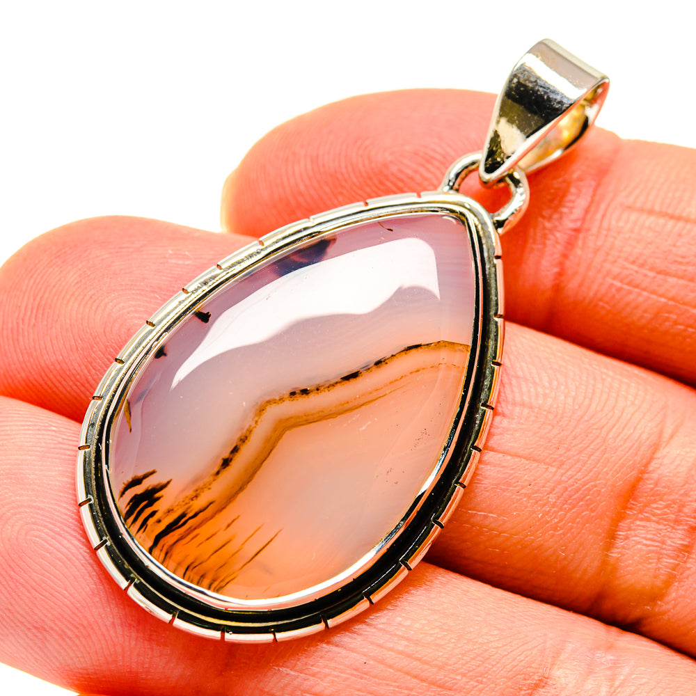 Montana Agate Pendants handcrafted by Anasilvercos - PD747263