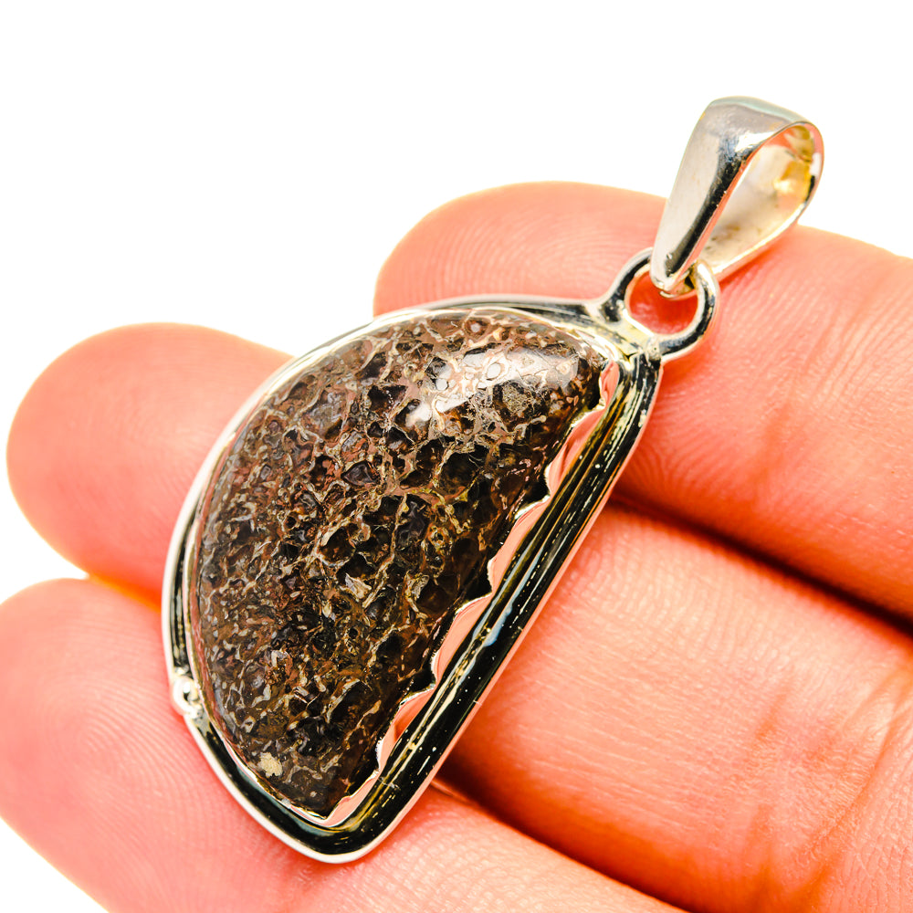 Dinosaur Bone Pendants handcrafted by Anasilvercos - PD7473