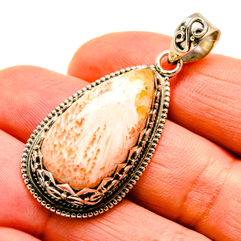 Scolecite Pendants handcrafted by Anasilvercos - PD747365