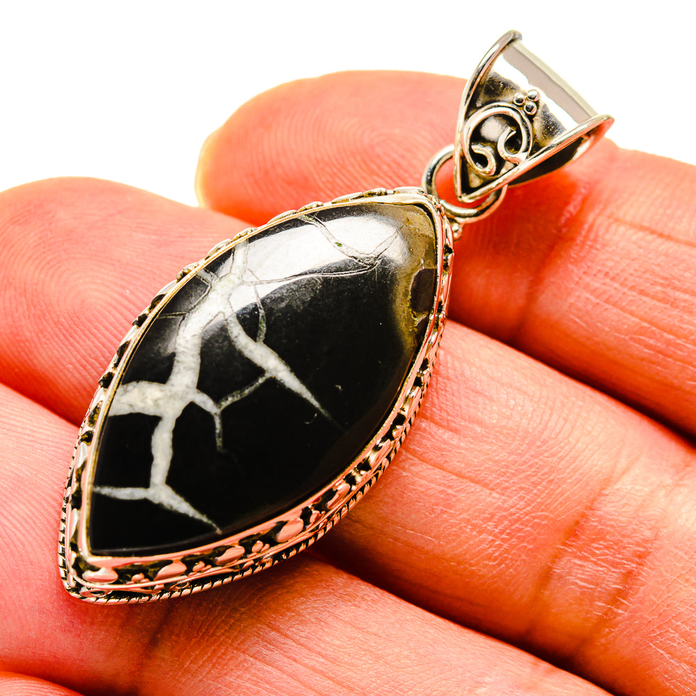 Septarian Geode Pendants handcrafted by Anasilvercos - PD747368
