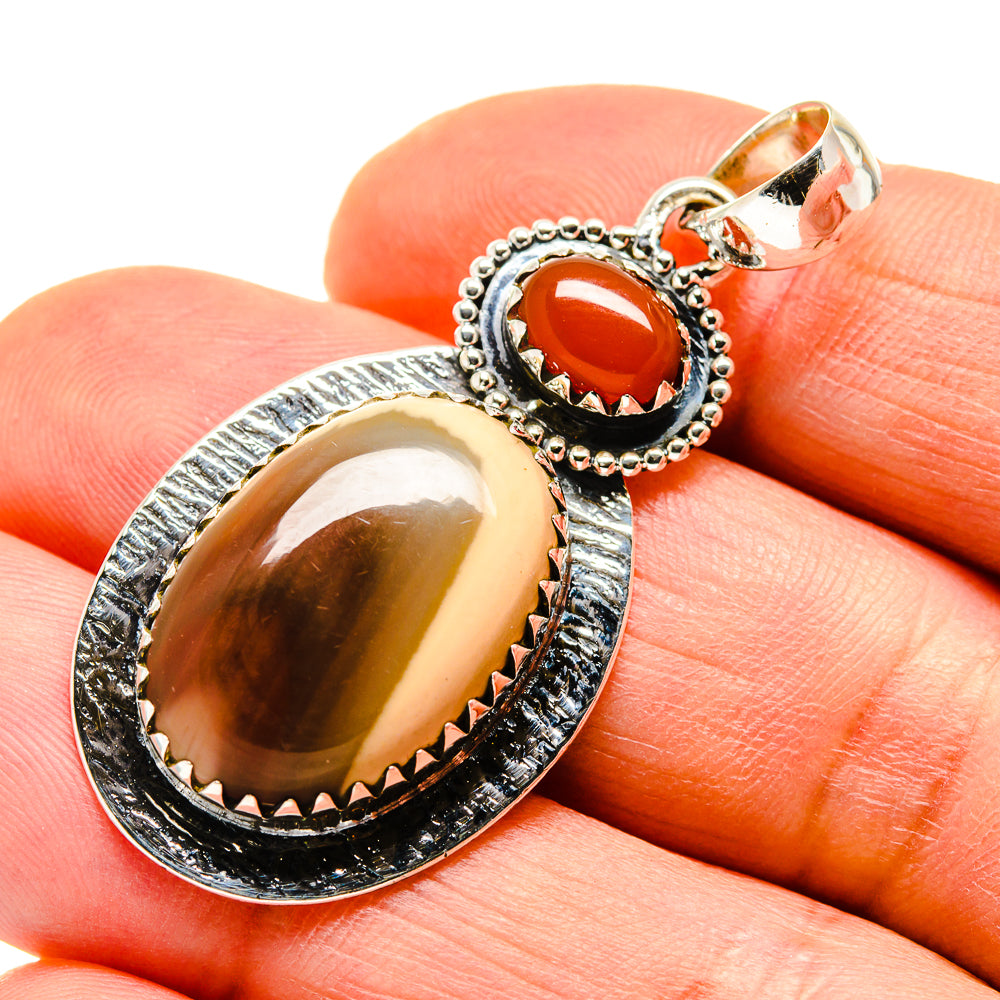 Willow Creek Jasper Pendants handcrafted by Anasilvercos - PD747370