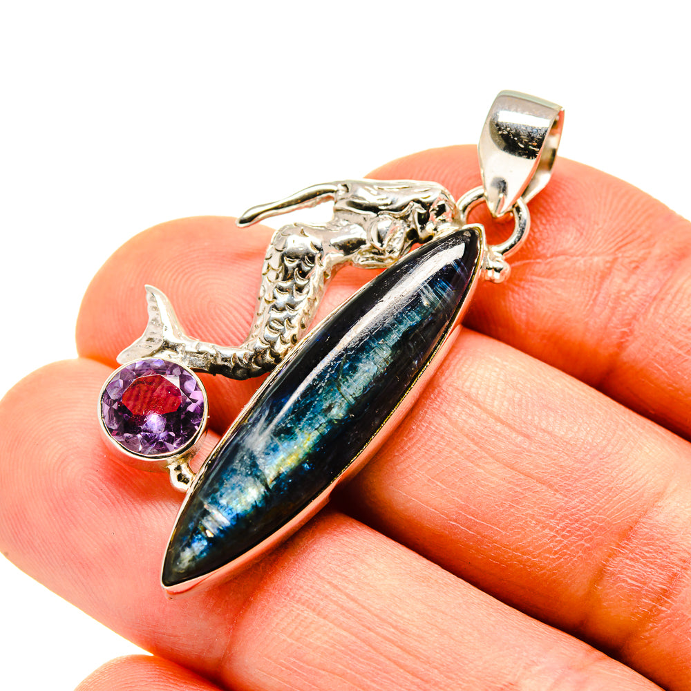 Kyanite Pendants handcrafted by Anasilvercos - PD747487