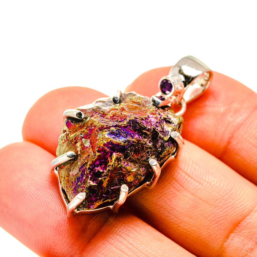 Titanium Druzy Pendants handcrafted by Anasilvercos - PD747604