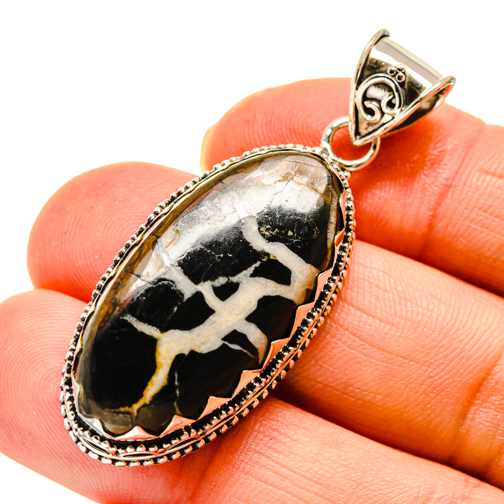 Septarian Geode Pendants handcrafted by Anasilvercos - PD747628