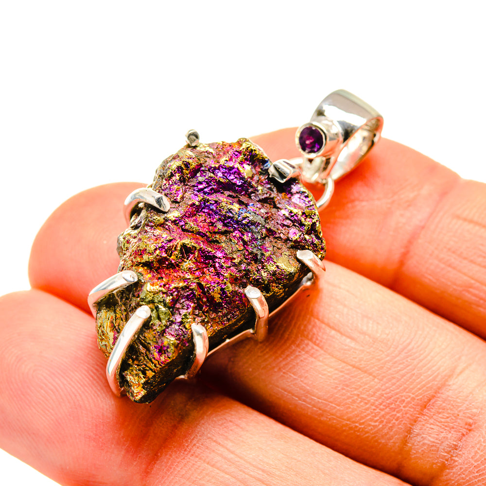 Titanium Druzy Pendants handcrafted by Anasilvercos - PD747708