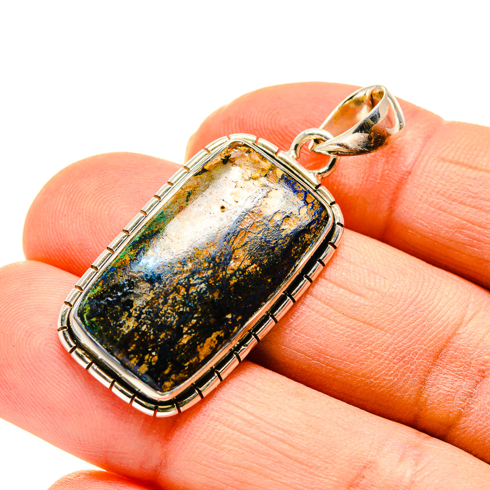 Azurite Pendants handcrafted by Anasilvercos - PD747720