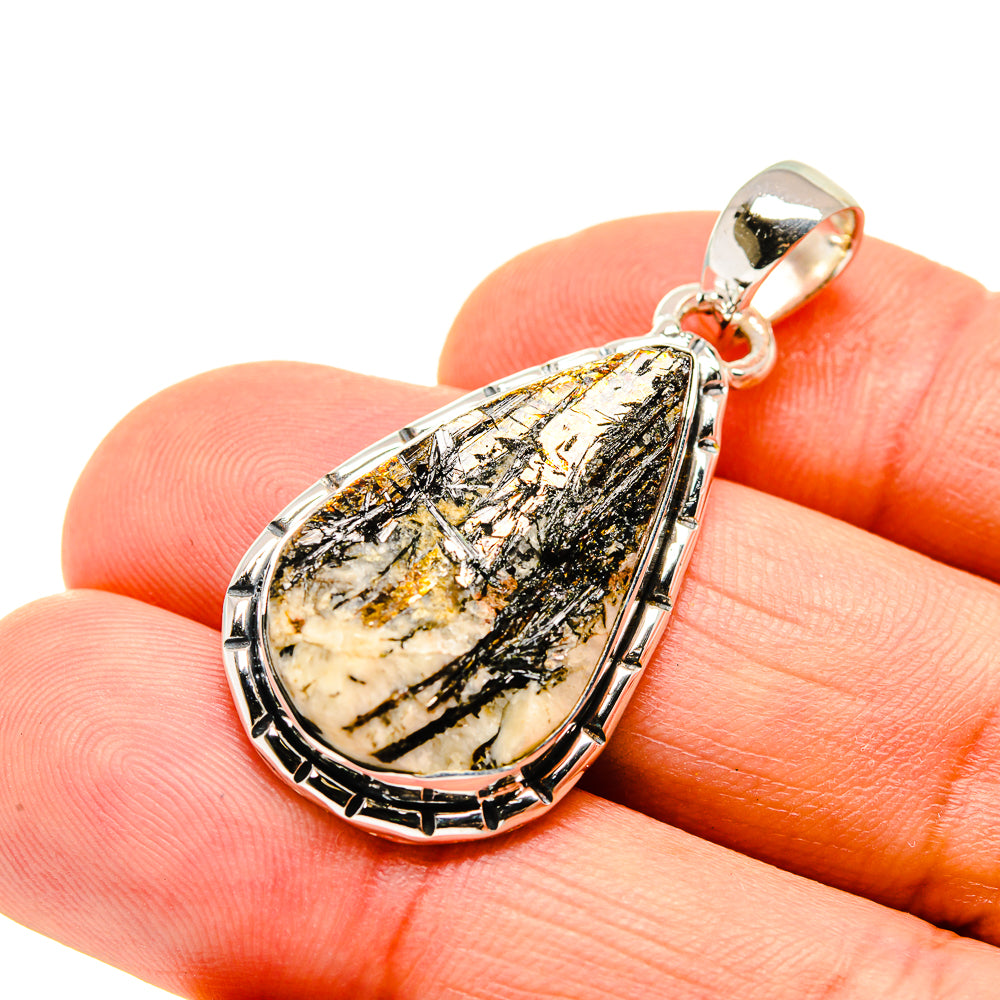 Astrophyllite Pendants handcrafted by Anasilvercos - PD747779