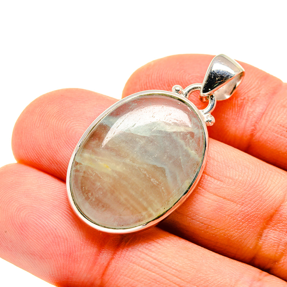 Blue Fluorite Pendants handcrafted by Anasilvercos - PD747780
