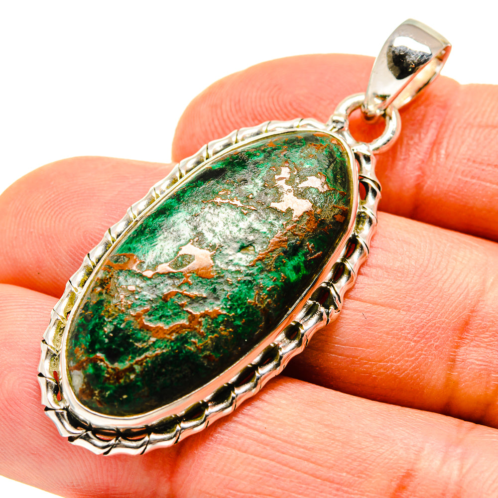 Chrysocolla Pendants handcrafted by Anasilvercos - PD747850