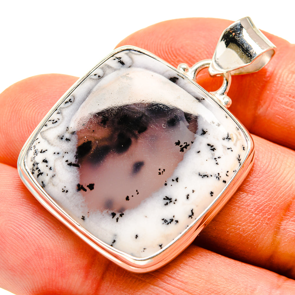 Dendritic Opal Pendants handcrafted by Anasilvercos - PD747885