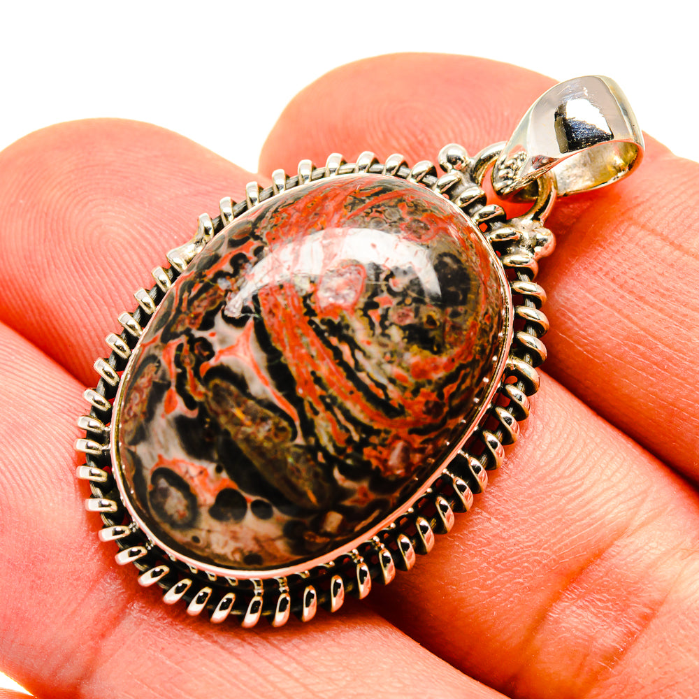 Poppy Jasper Pendants handcrafted by Anasilvercos - PD748011