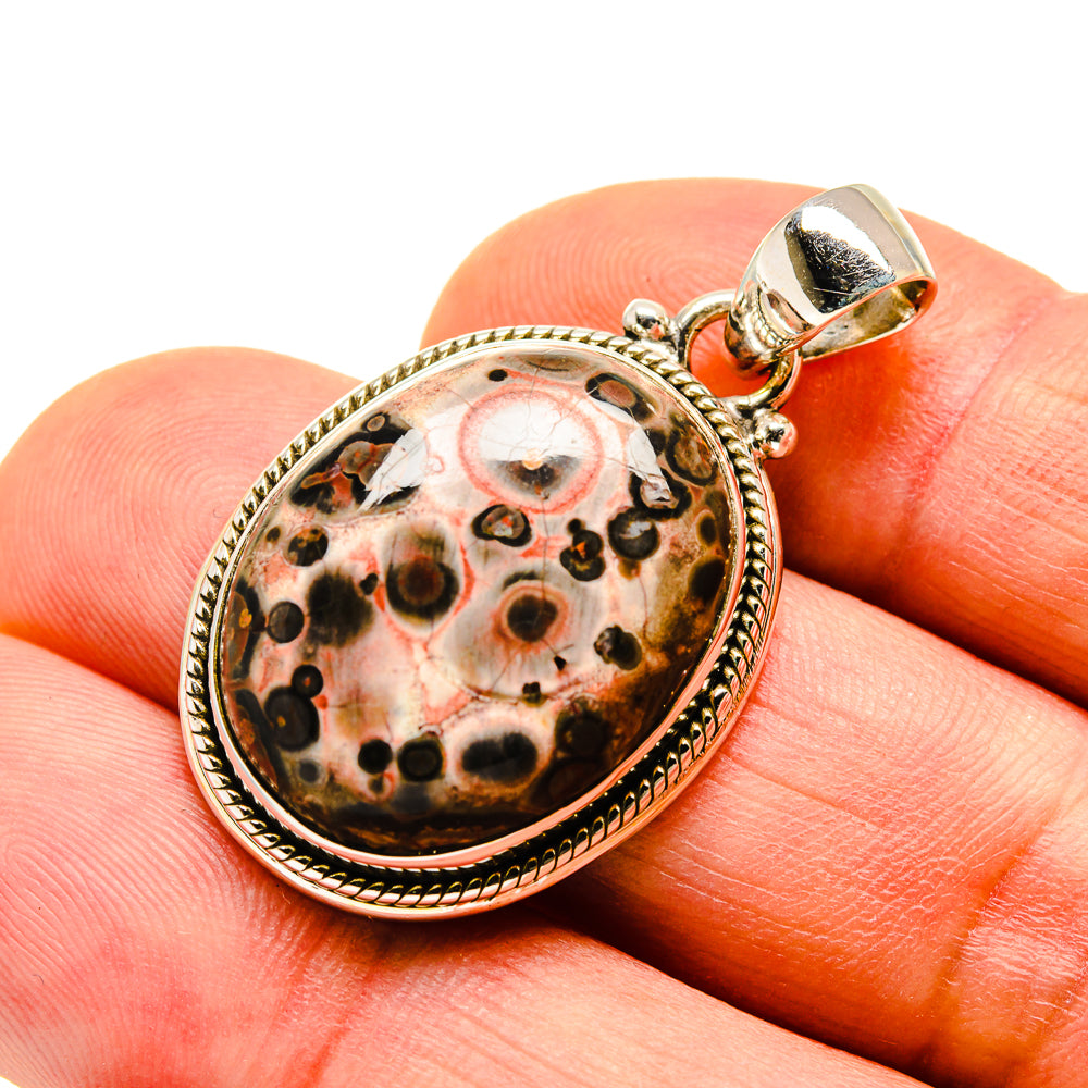Poppy Jasper Pendants handcrafted by Anasilvercos - PD748024