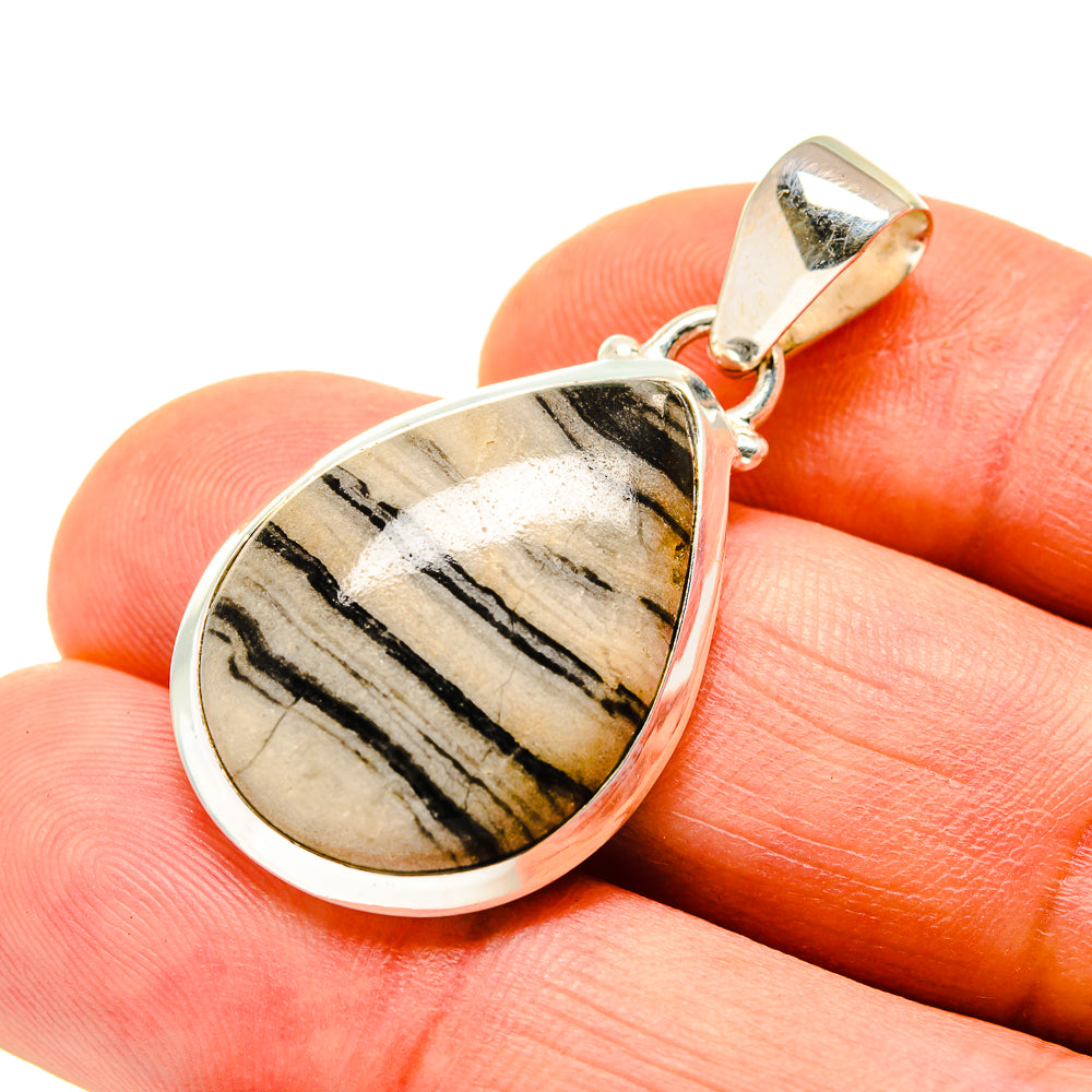 Pinolith Jasper Pendants handcrafted by Anasilvercos - PD748072