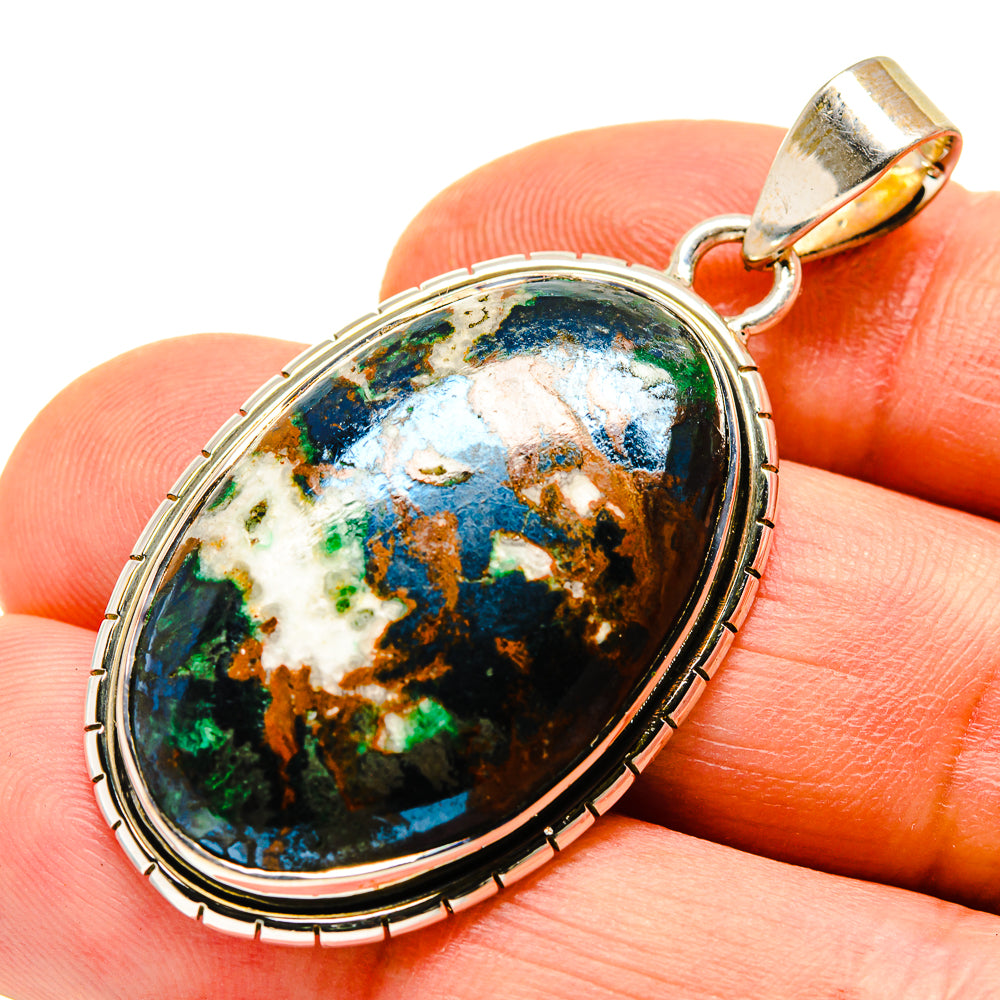 Chrysocolla Pendants handcrafted by Anasilvercos - PD748114