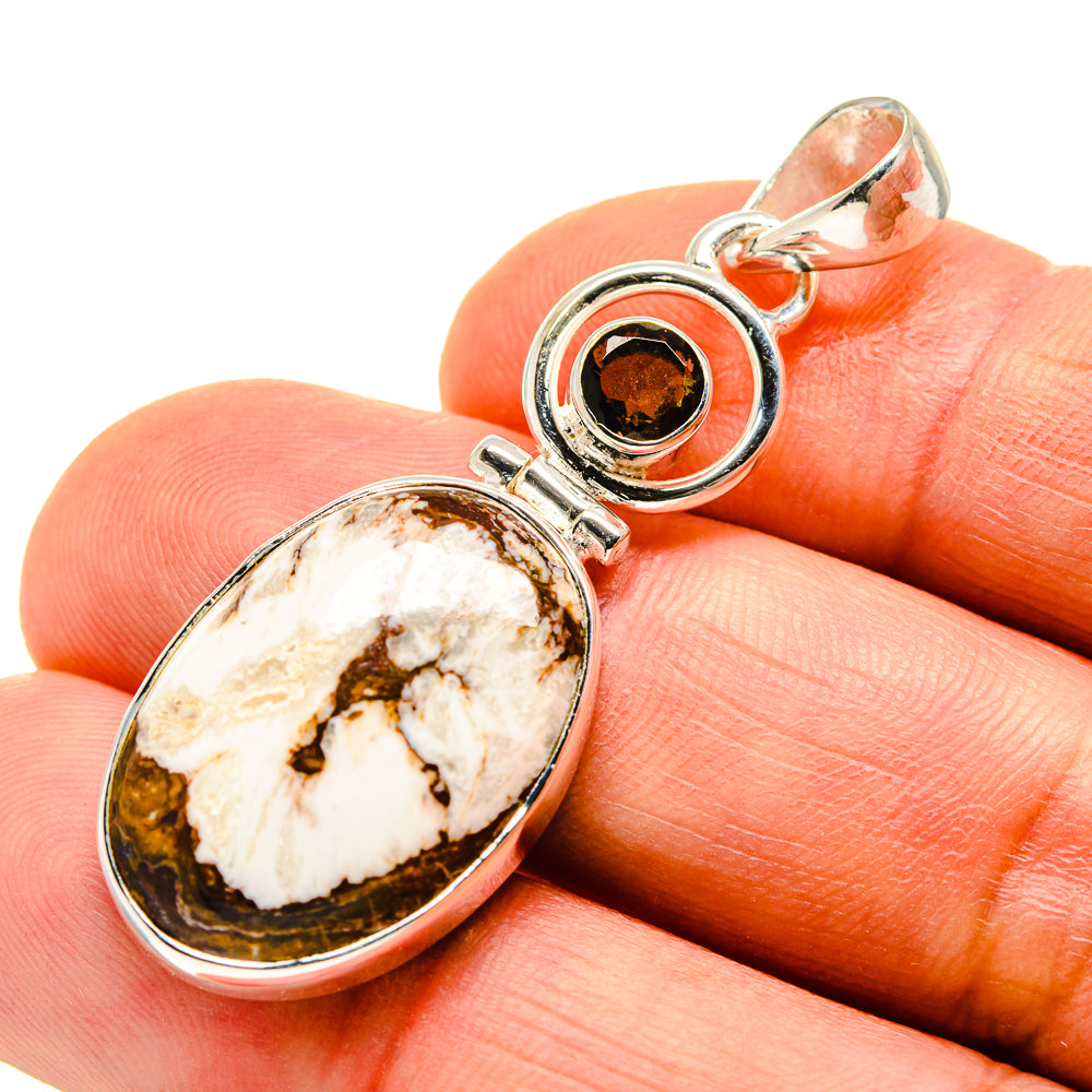 Peanut Wood Jasper Pendants handcrafted by Anasilvercos - PD748231
