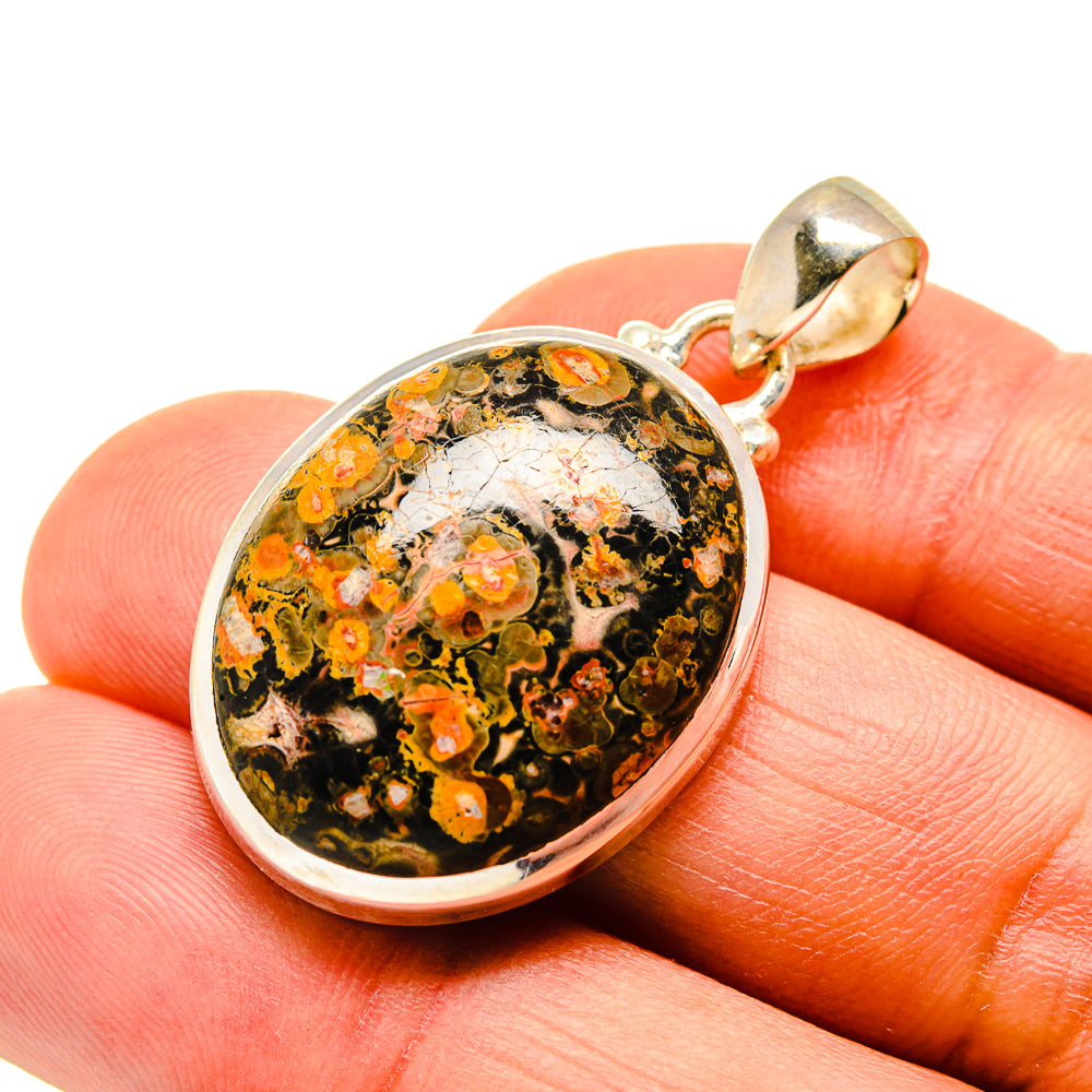 Poppy Jasper Pendants handcrafted by Anasilvercos - PD748298