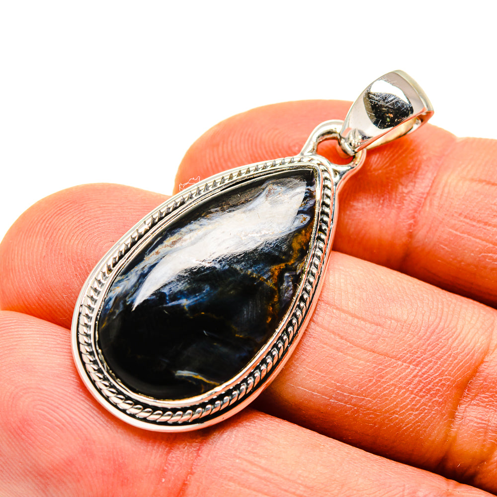Pietersite Pendants handcrafted by Anasilvercos - PD748374