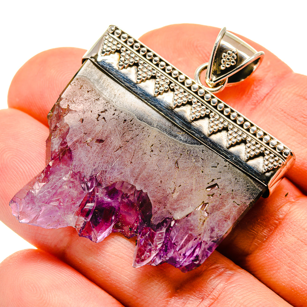 Amethyst Stalactite Pendants handcrafted by Anasilvercos - PD748419