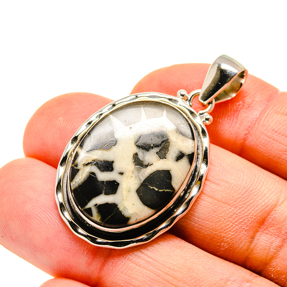 Septarian Geode Pendants handcrafted by Anasilvercos - PD748496