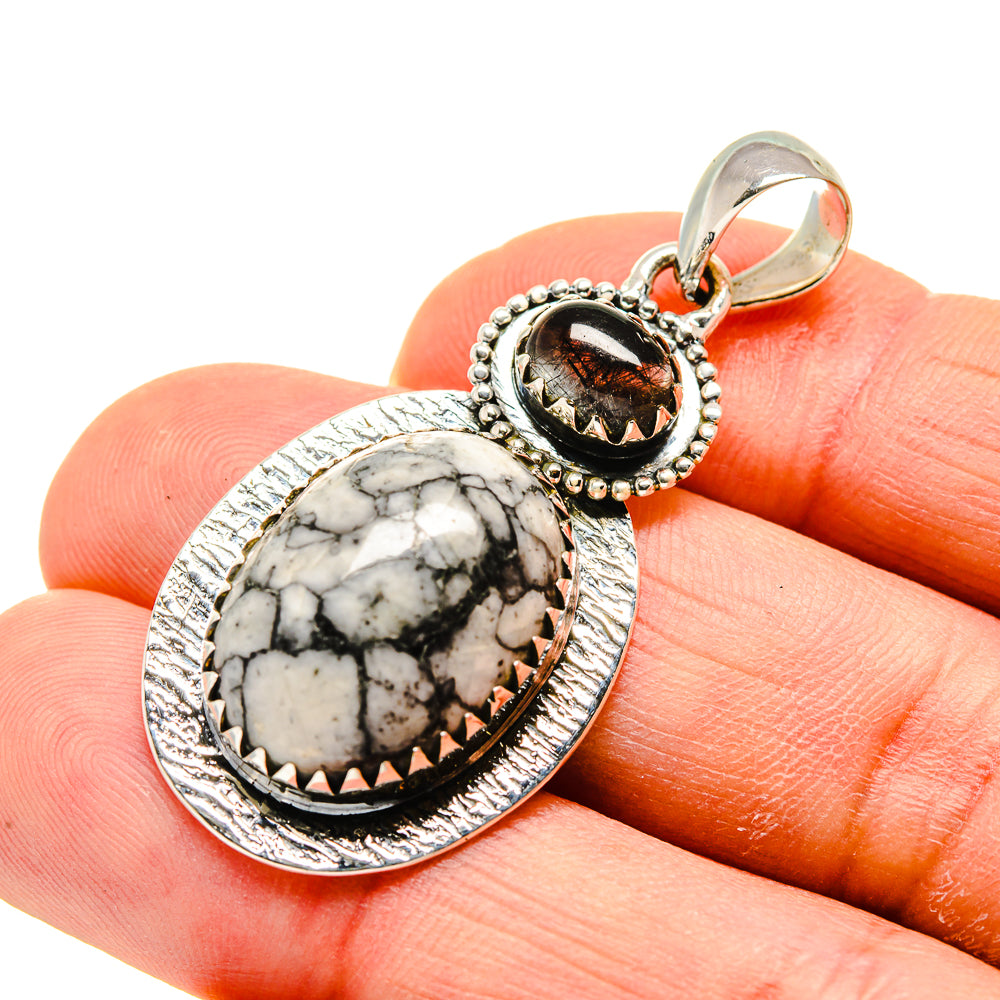 Pinolith Jasper Pendants handcrafted by Anasilvercos - PD748557