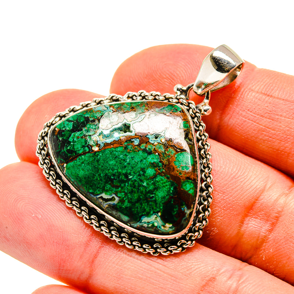 Chrysocolla Pendants handcrafted by Anasilvercos - PD748578