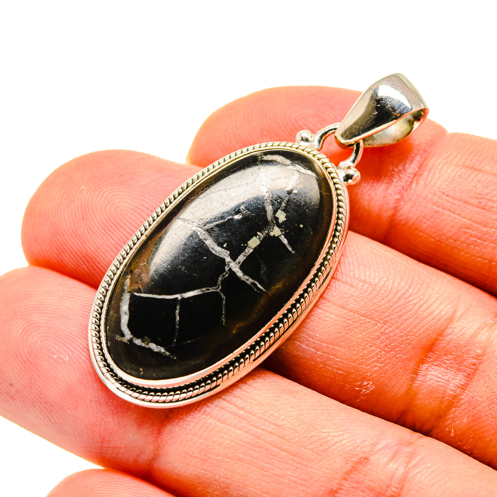 Septarian Geode Pendants handcrafted by Anasilvercos - PD748584