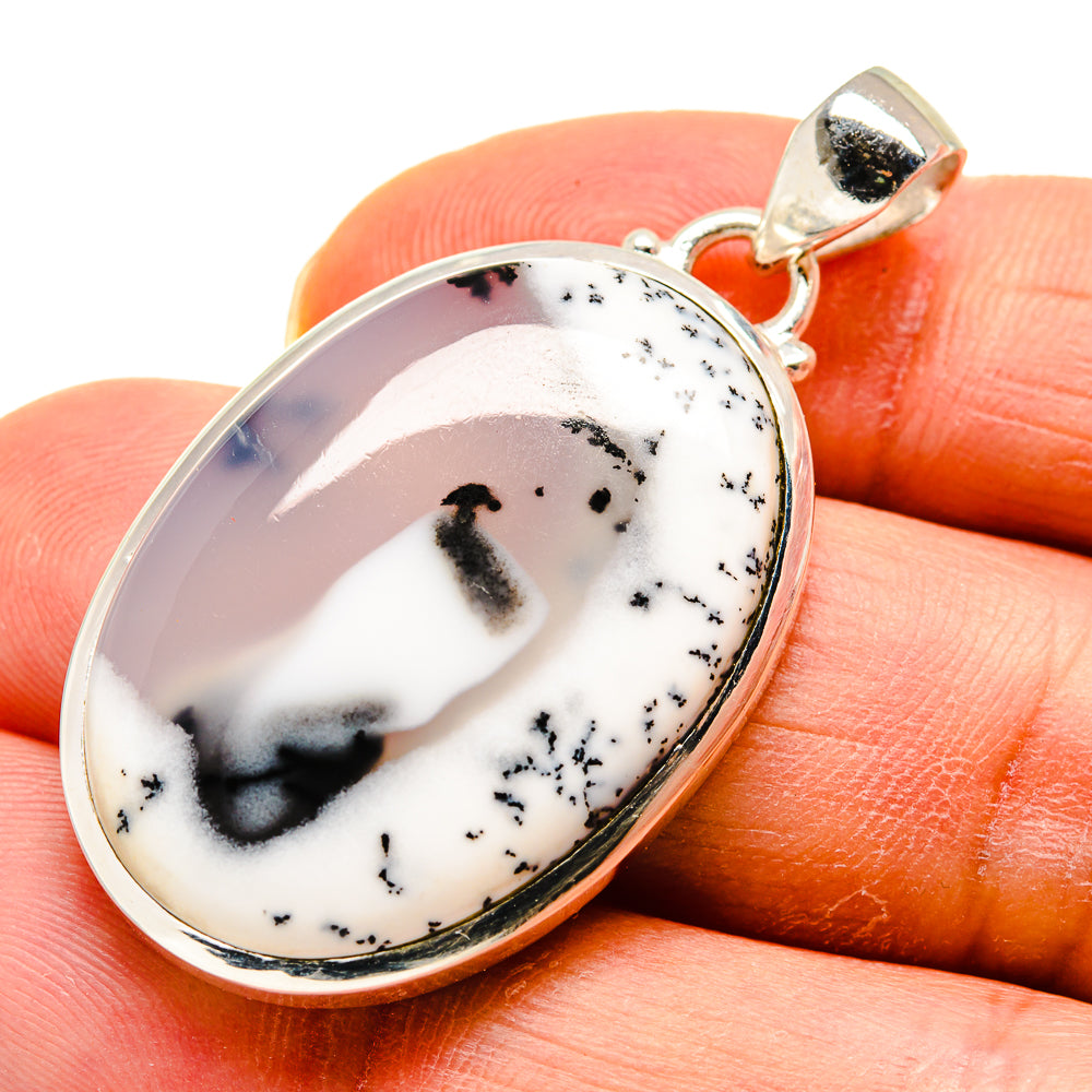 Dendritic Opal Pendants handcrafted by Anasilvercos - PD748642